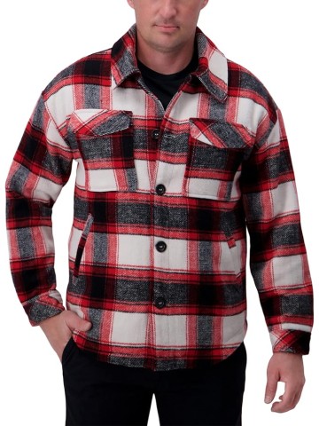 Men's Lightweight All Season Layering Shackets & Outerwear