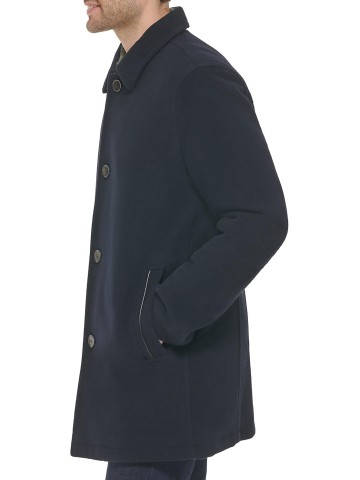 mens Wool Plush Car Coat