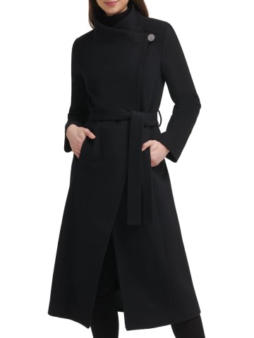 Women's Tweed Wool-Blend Coat