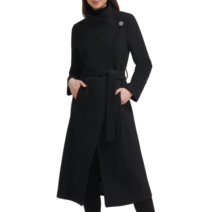 Women's Tweed Wool-Blend Coat
