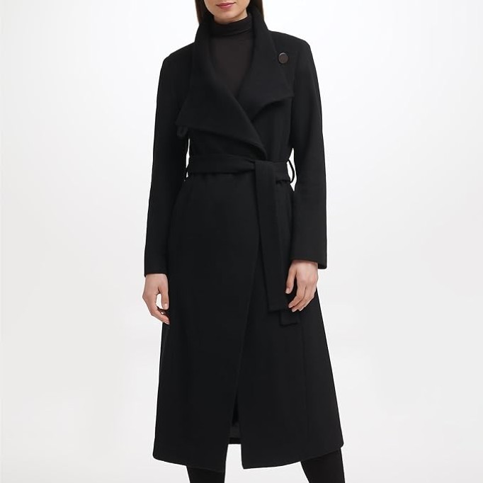Women's Tweed Wool-Blend Coat