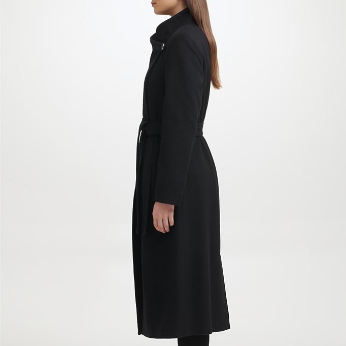 Women's Tweed Wool-Blend Coat
