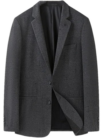 Men's Oversized Blazer Long Sleeve Lapel Buttons Business Casual Open Front Suit Jacket