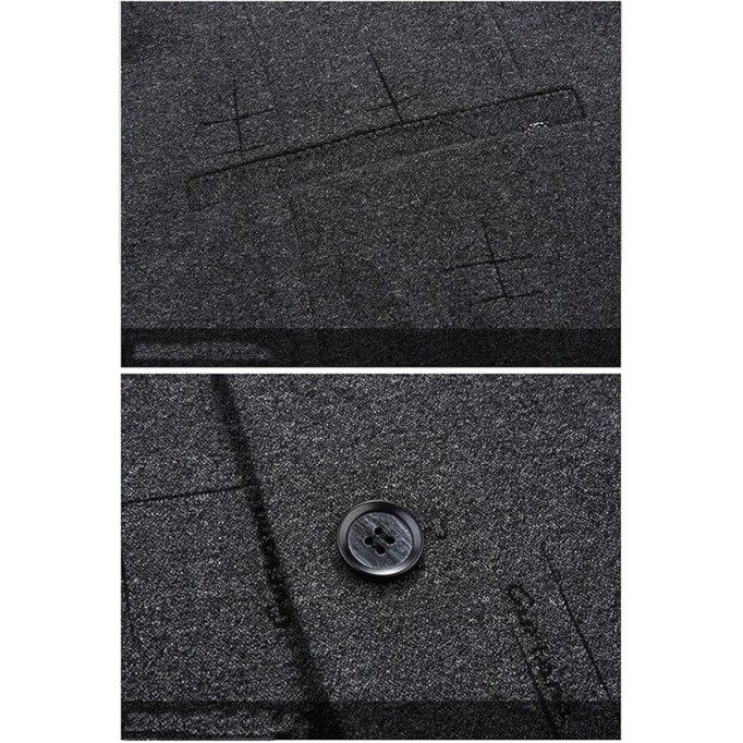 Men's Oversized Blazer Long Sleeve Lapel Buttons Business Casual Open Front Suit Jacket