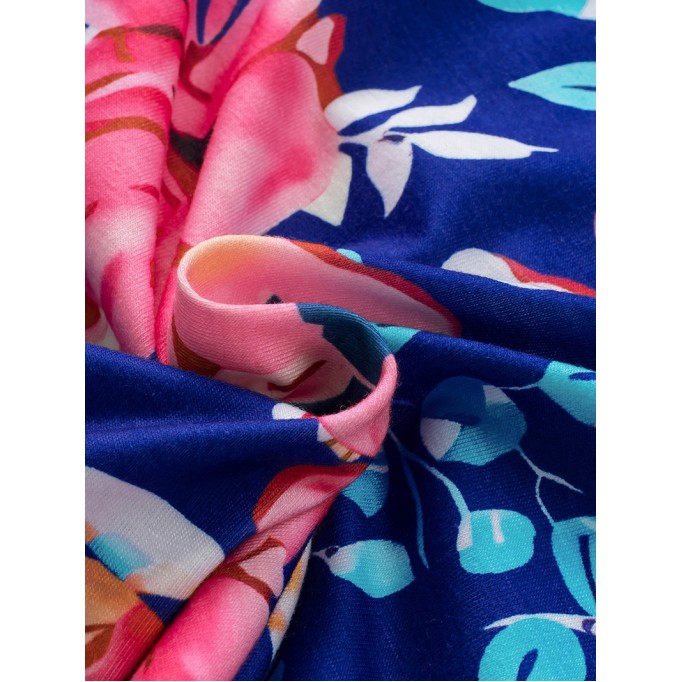 FLORAL KNOT SHEATH CASUAL SKIRTS